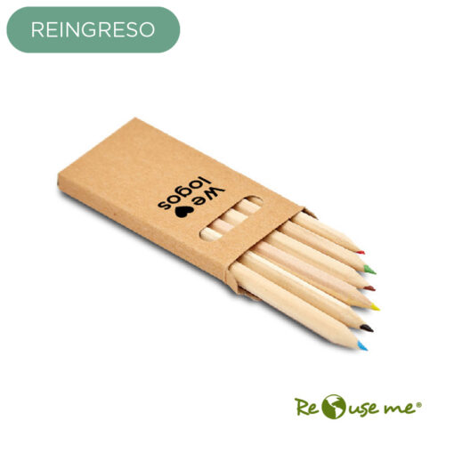 Set de Mini Lapices Grafito x 6